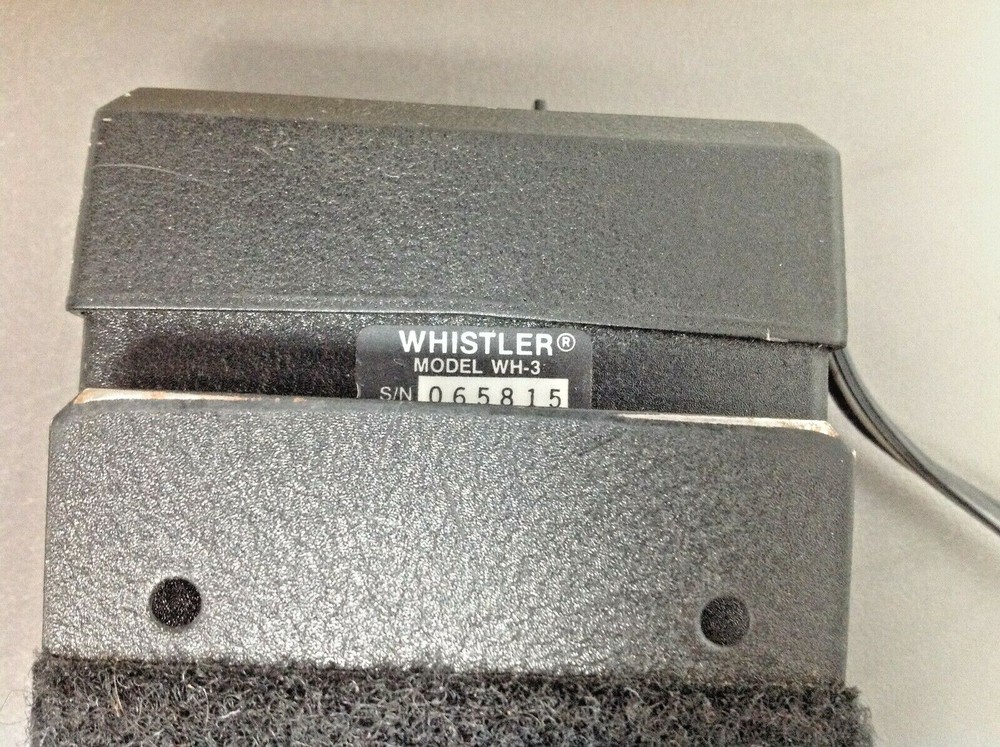 Vintage WHISTLER Radar Detector, WH-3