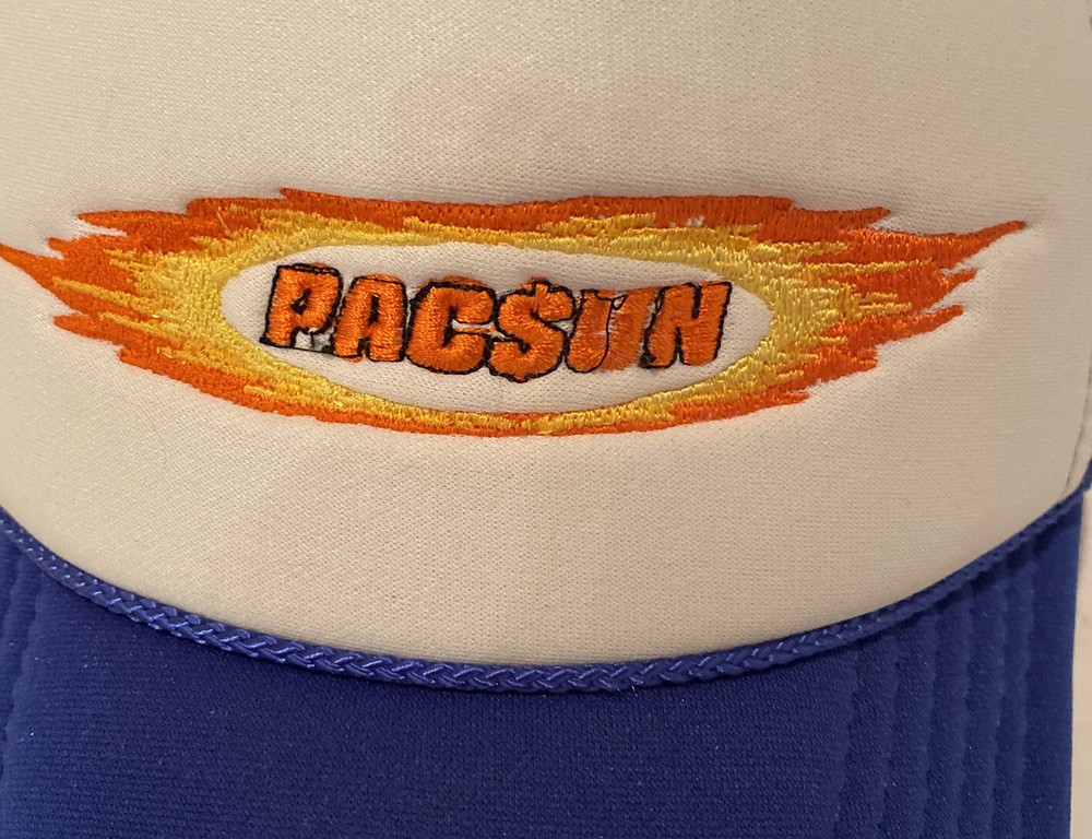 Pacsun Ditto Snapback Hat Cap 100% Polyester Vintage Retro HTF