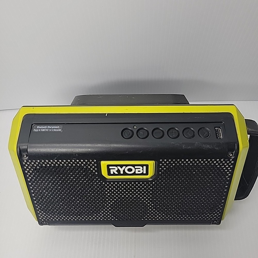 RYOBI 18V ONE+ Speaker with Bluetooth Wireless Technology