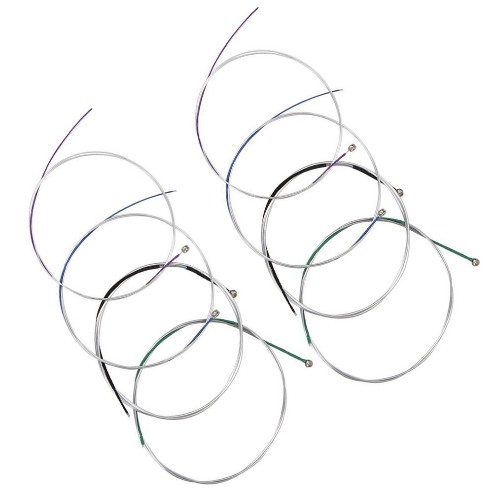 8Pcs Violin Strings Kit 4/4 String Replacements Universal Set Violin Accessory
