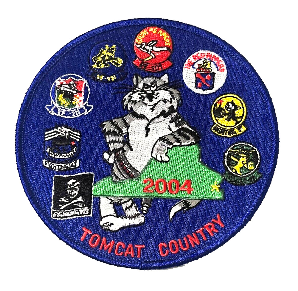 US NAVY TOMCAT COUNTRY 2004 (FIGHTER SQUADRONS) PATCH N10