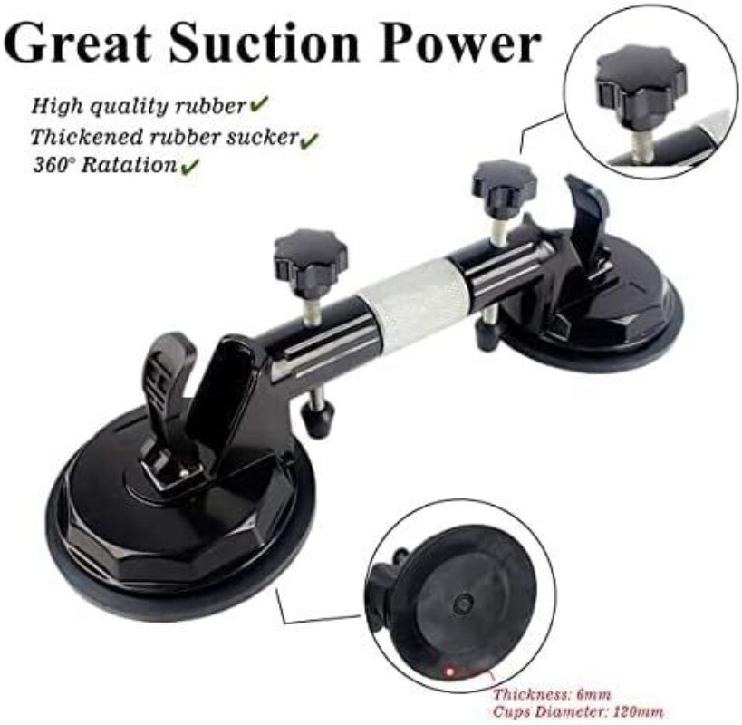 Granite Seam Setter Adjustable Vacuum Suction Cup Seamless Stone Seam Setter 2Pc