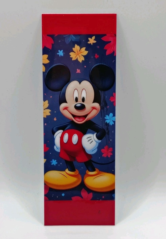 Autumn with Mickey Mouse Bookmark