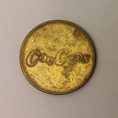 CooCoo's Arcade Plano, TX Game Token 22mm