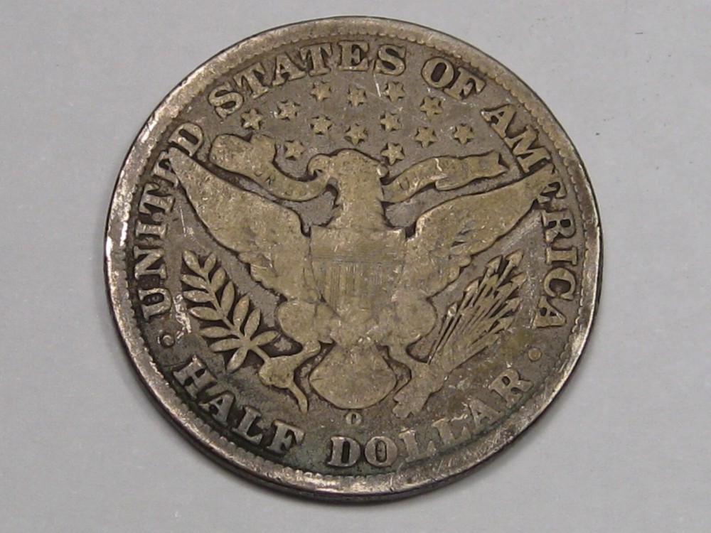 Better Date 1898-O Silver Barber Half Dollar. #41