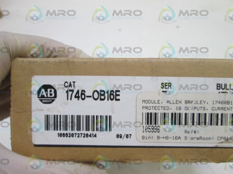 ALLEN BRADLEY 1746-OB16E SER. B NSMP