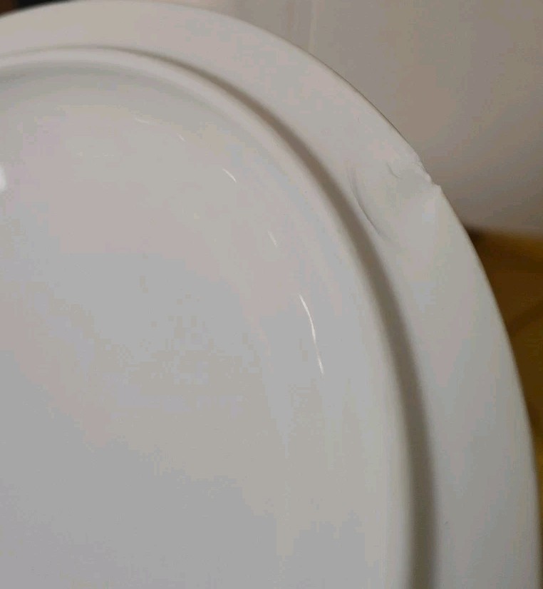 3 White Ribbed Casserole Dish With White Lid Small Decor Unbranded