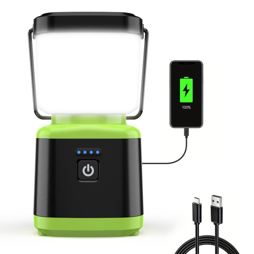 AlpsWolf Camping Lantern Rechargeable, Stepless Dimming LED Lantern, 4000mAh...