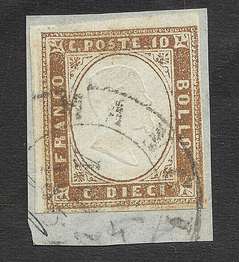 GG930-IV Sardegna -10 Cent Brown Reddish