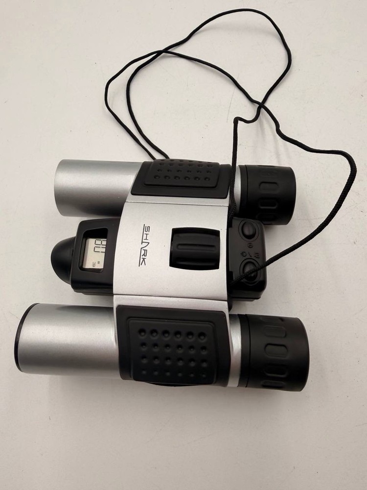 SHARK Digital Binoculars with Built-In Camera & LCD Screen – Tested & Working