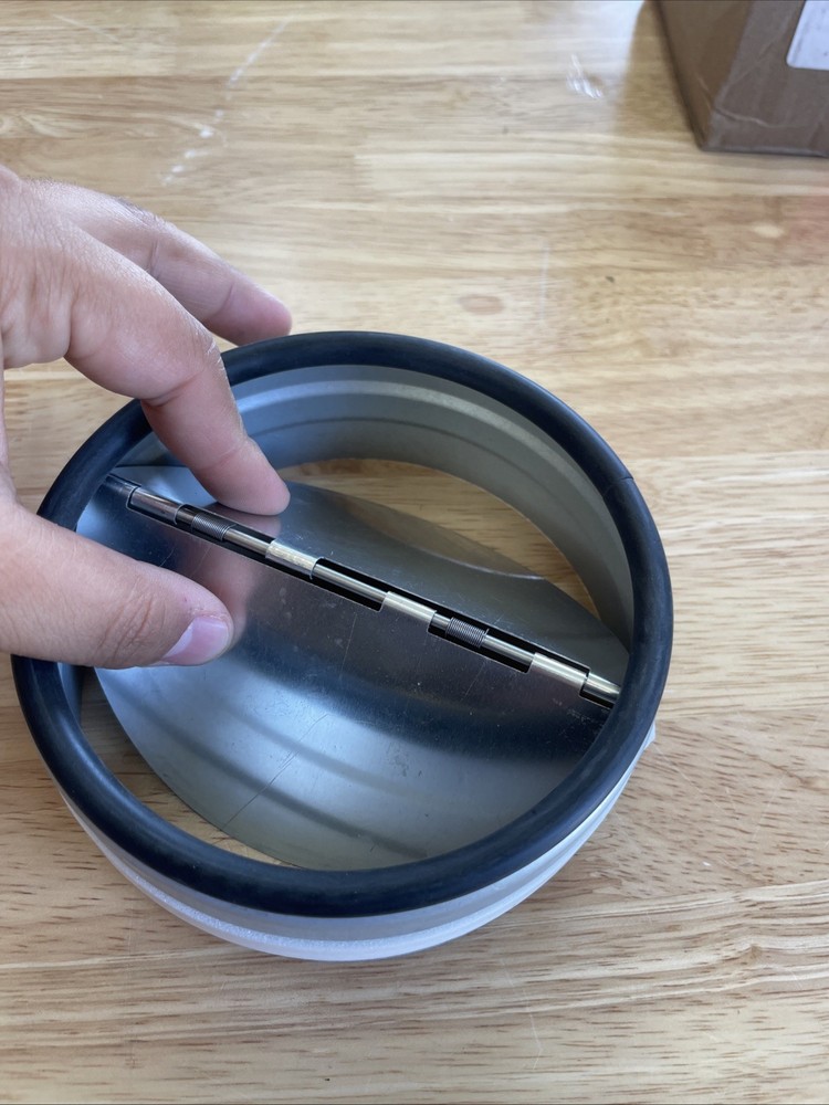 5 Inch - Metal Back Draught Shutter, Non Return Valve Backdraft Duct 125MM