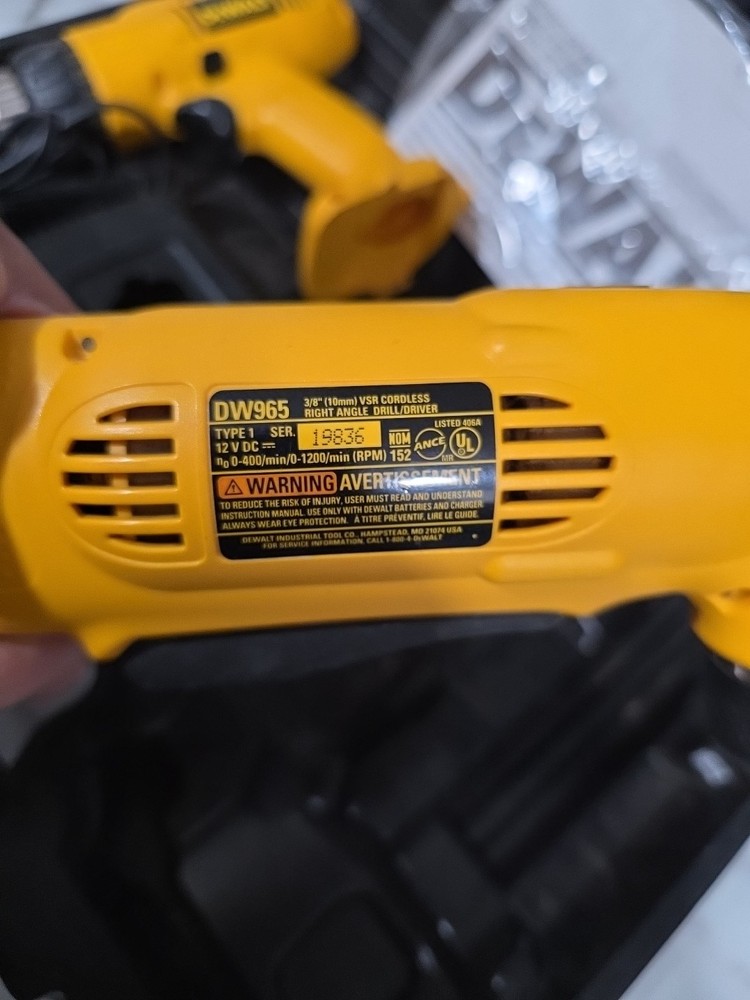 Dewalt DW965 Angle Driver