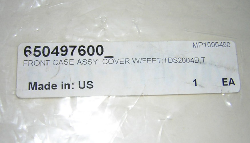 Tektronix TDS 2004B Digital Storage Oscilloscope Front Panel Bezel NEW