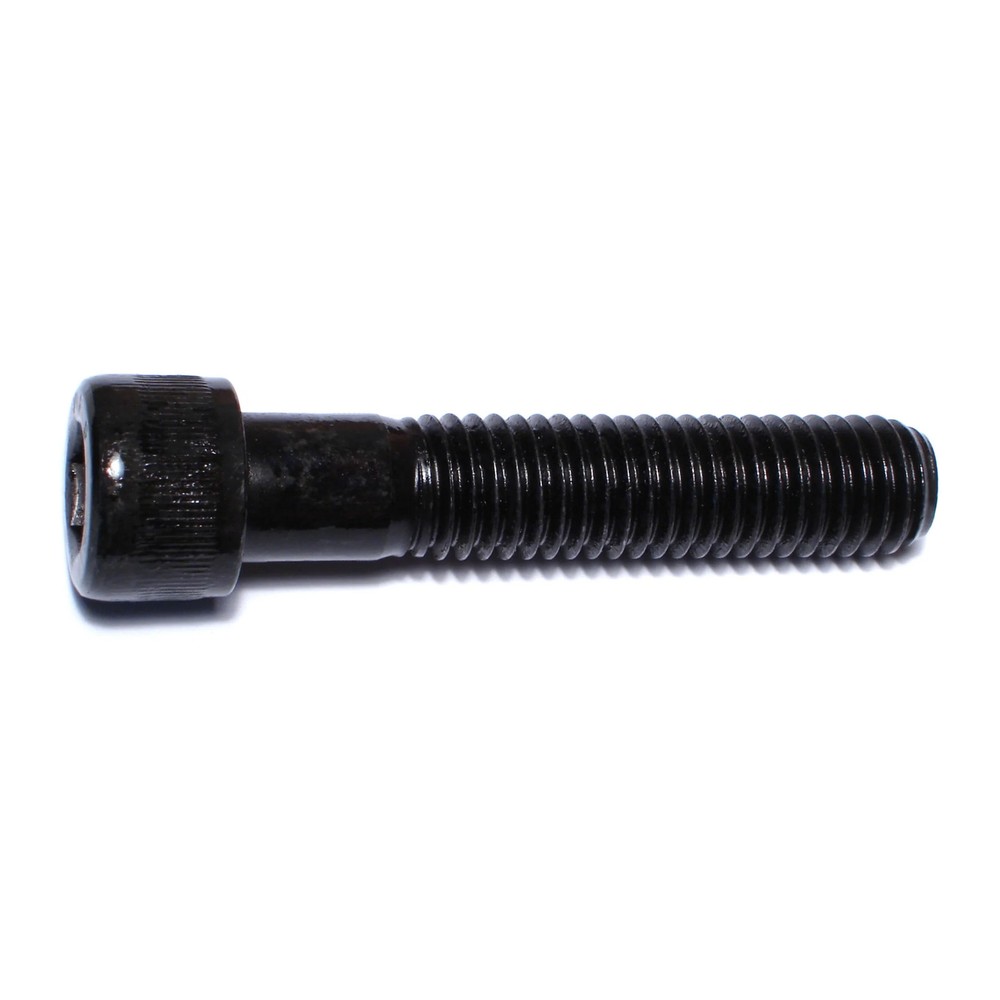 1/2"-13 x 2-1/2" Plain Steel Coarse Thread Socket Cap Screws (3 pcs.)