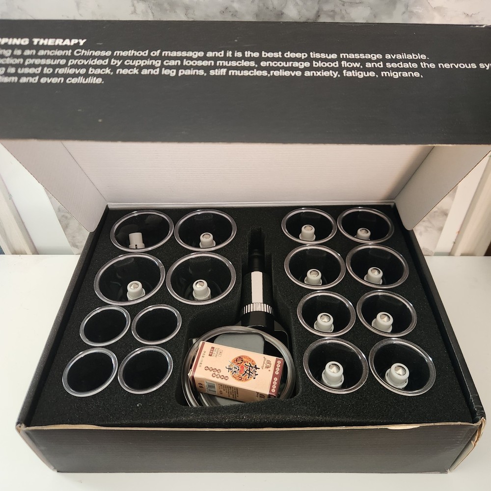 Cupping Set Professional 22 Pcs Chinese Cupping Therapy Sets