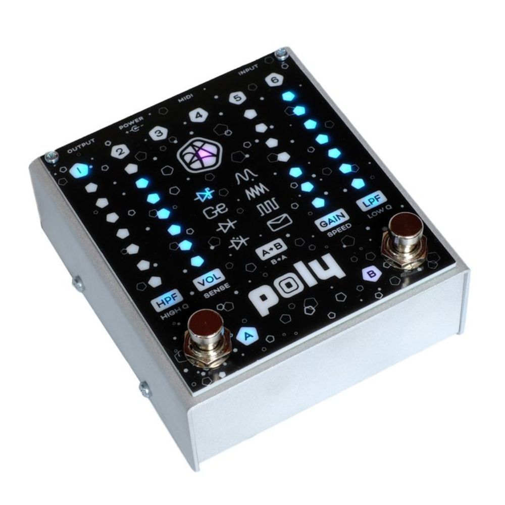 Used Poly Effects Josh Smith Flat V Overdrive Pedal