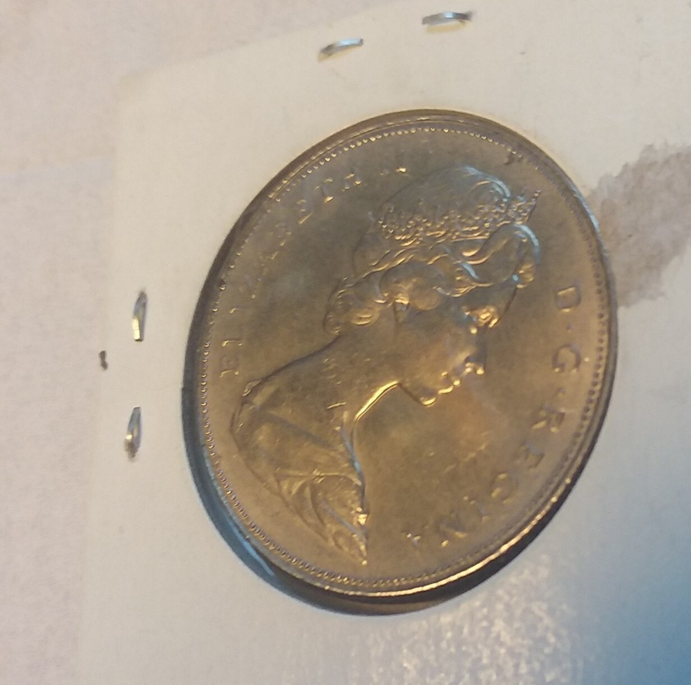 CANADA 1968 1 Dollar - Elizabeth II - Unc.