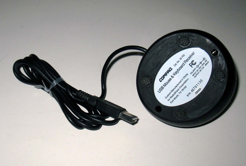 Compaq 26-762 USB Mouse and Keyboard Receiver Cradle Base Unit Only
