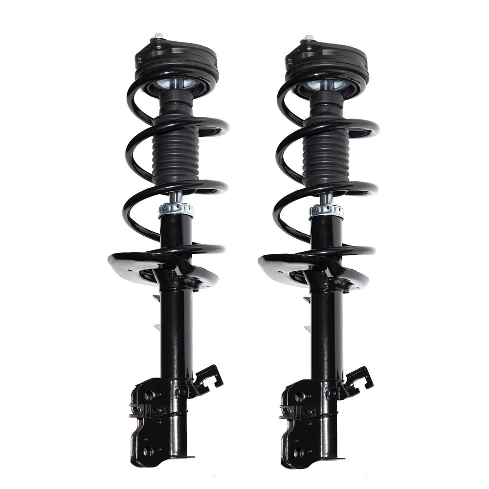 Front (2) Complete Strut & Coil Spring Assembly For Nissan Rogue 2008-2012