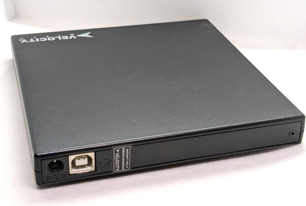VELOCITY MICRO External USB Netbook CD - DVD / RW VMDrive #101 Not Tested