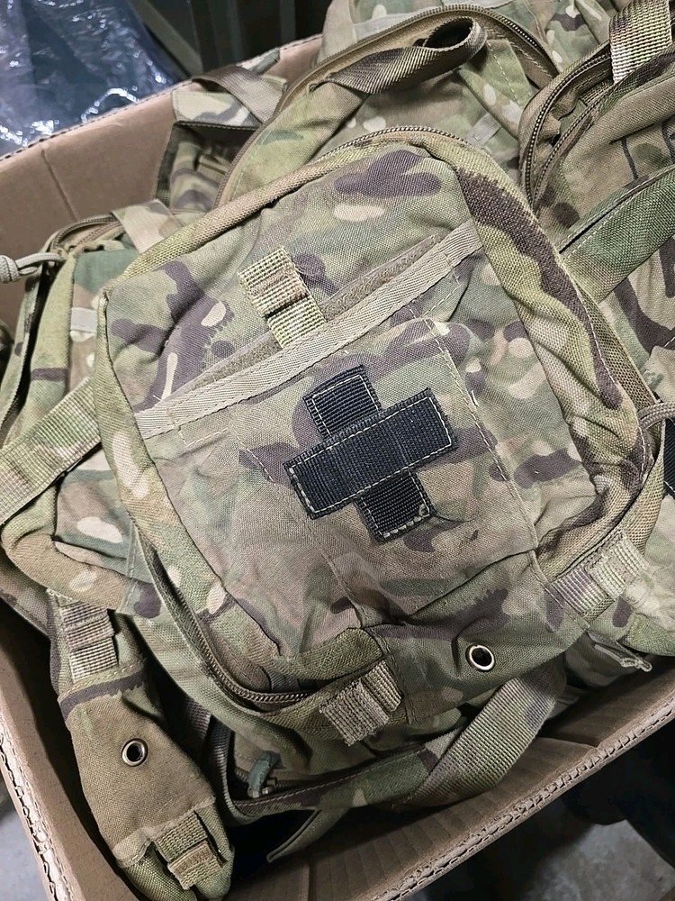British Army VIRTUS MTP Medic Pouch 1st Aid With Pull Out Panel