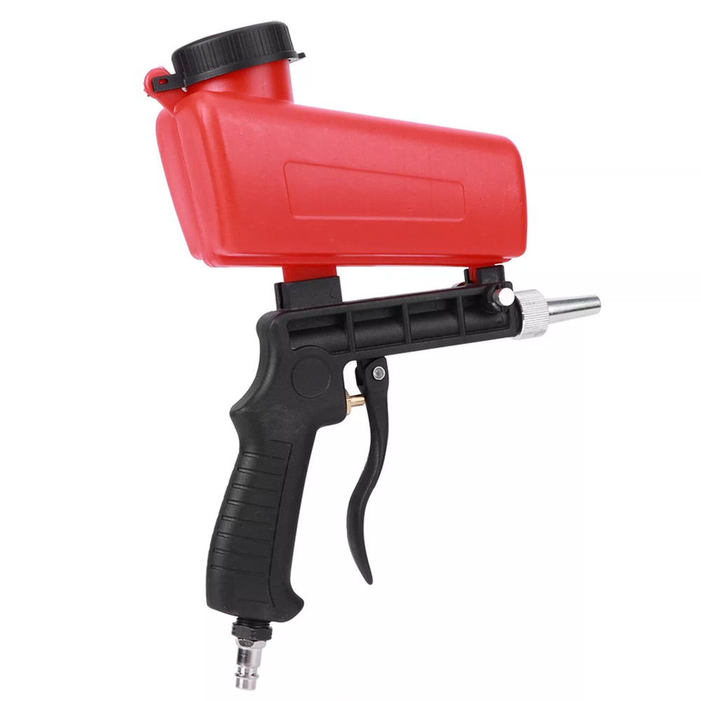 1/4" Pneumatic Sandblasting Machine Handheld Spray Mini Sandblaster Hand Tool