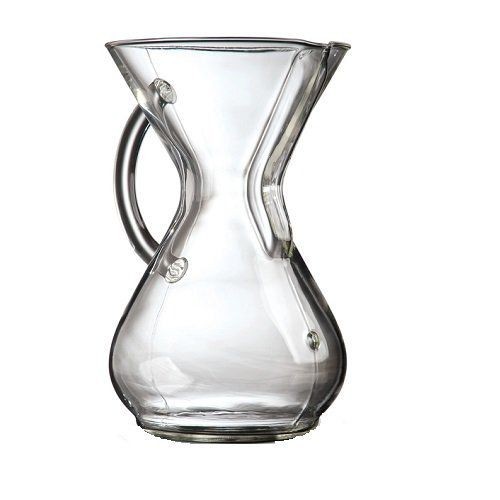 Chemex Handle Series Coffeemaker, 6 Cup (CM-6GH)