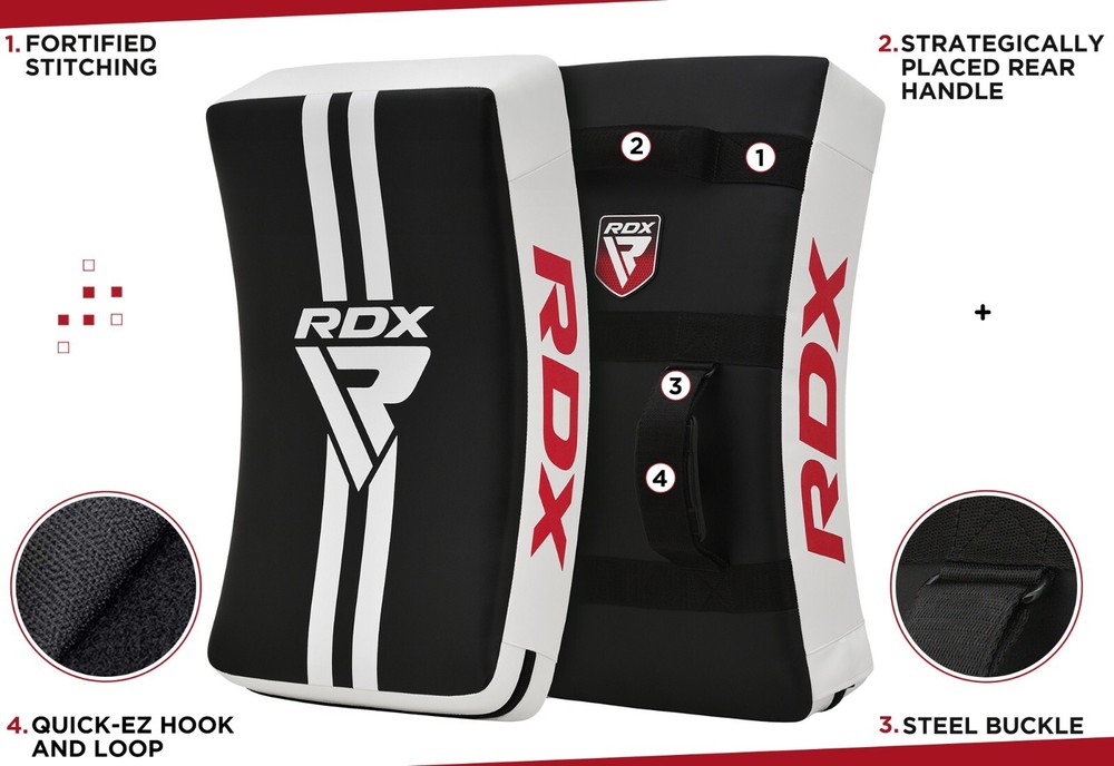 Muay Thai Pads by RDX, Kick Shield, Boxing Focus Mitts, MMA Kick Shield