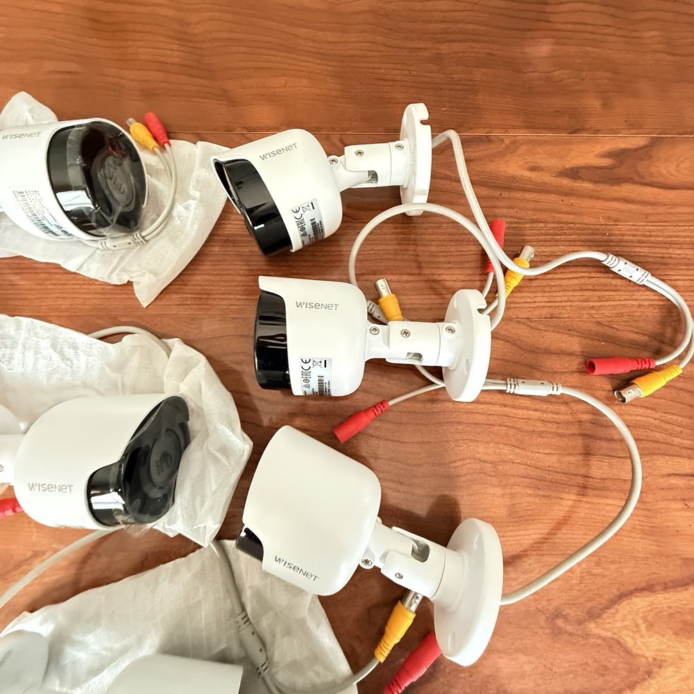 Samsung Wisenet 7(4 New) Camera Security System Cameras Only
