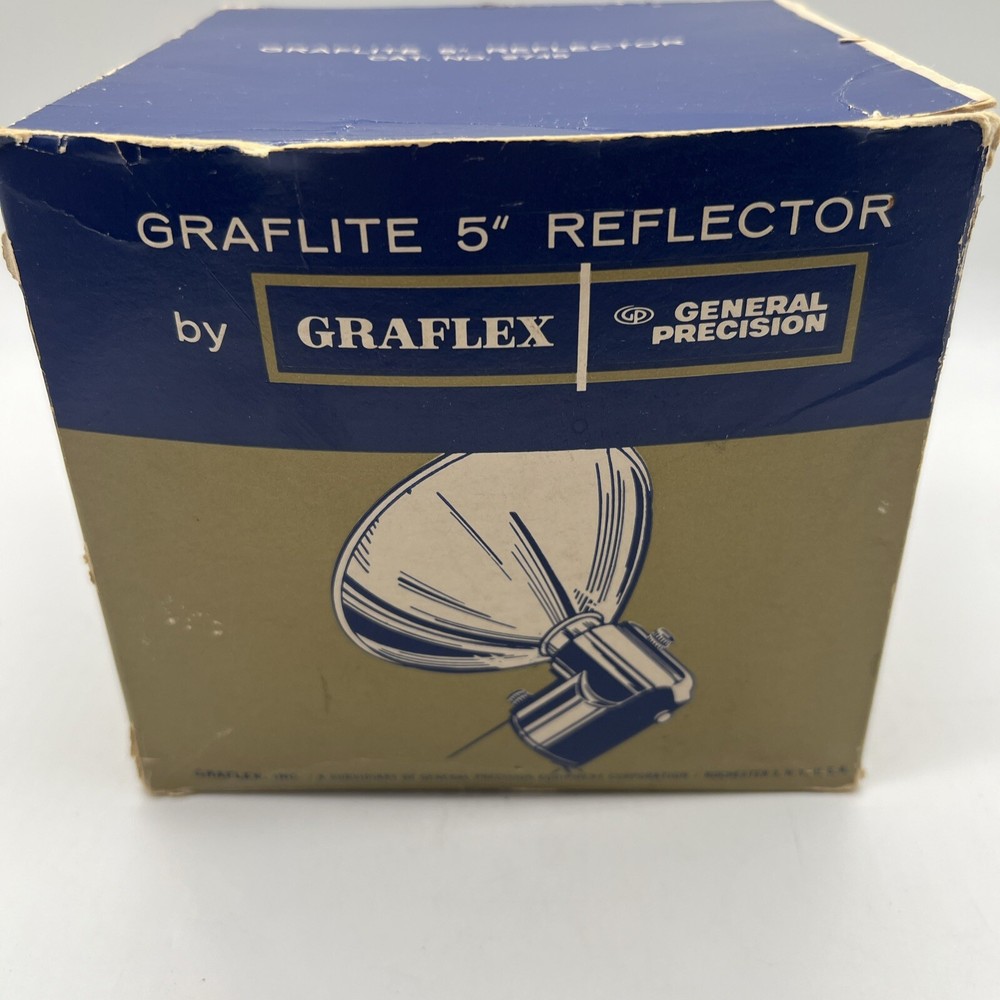 Graflite Graflex 2745 Press Camera New Old Stock Flash Reflector