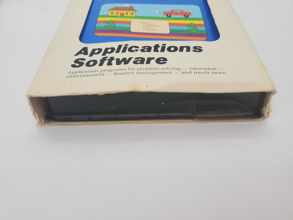 Texas Instruments Computer Software TI-99 Home Financial Decisions Tested