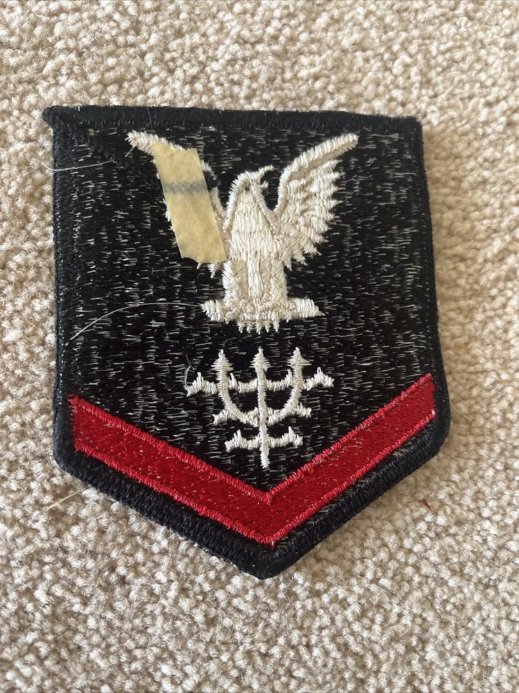 Navy 3rd Class Ocean Systems Tech Rate Patch