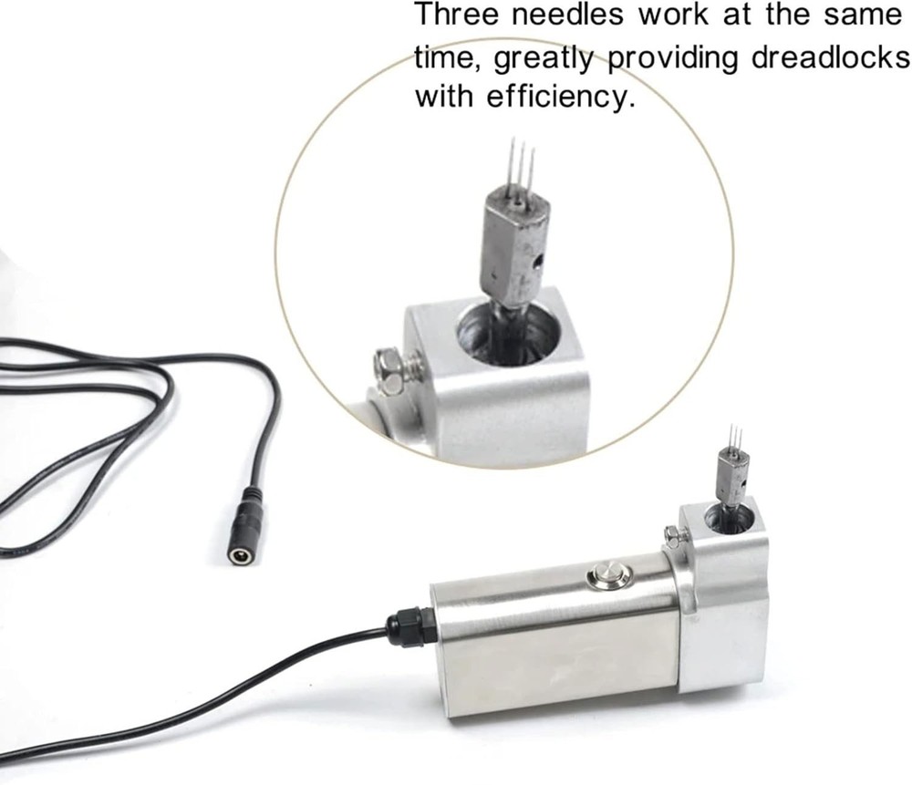 Instant Dreadlock Machine 6 Head Dreadlocks Maker for Locs, Handheld Dread