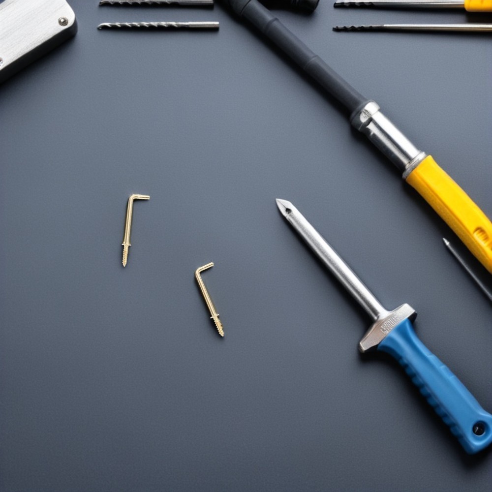 30 Pcs Right Angle Hook Shaped Screw Hooks Hanging for Workplace