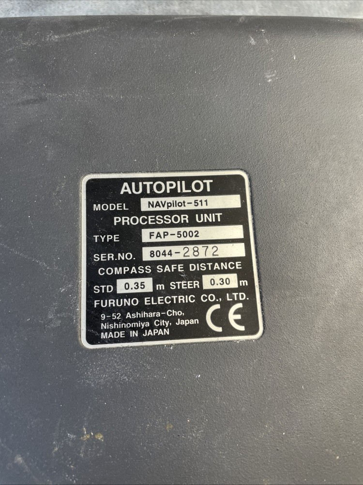 Furuno NAVpilot-511 Autopilot Course Computer FAP-5002 Processor Unit