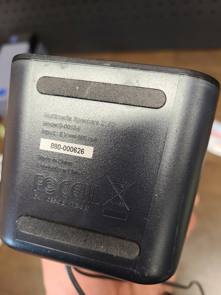 Logitech Z150 Multimedia 2.0 Portable Computer Speakers - Black