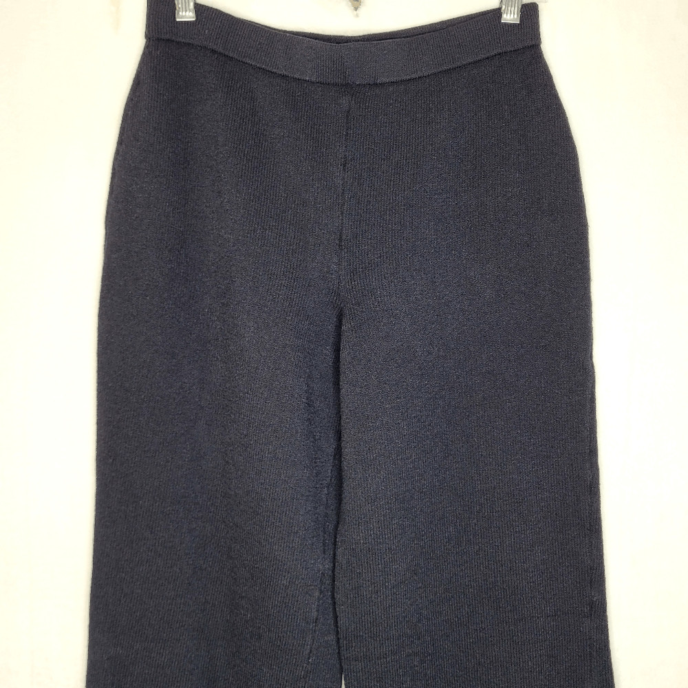 St. John Collection Black Santana Knit Pull On Pants Size 6