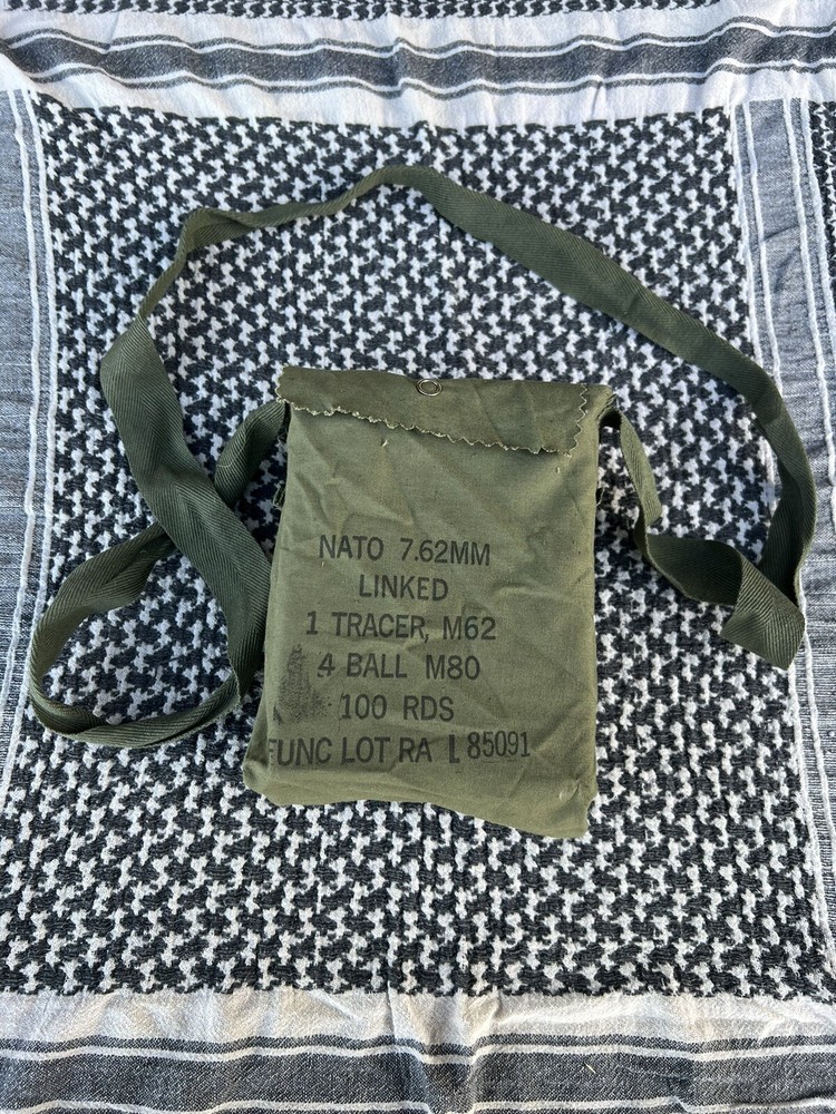 Vietnam 1st Pattern M60 Bandolier original 1960s