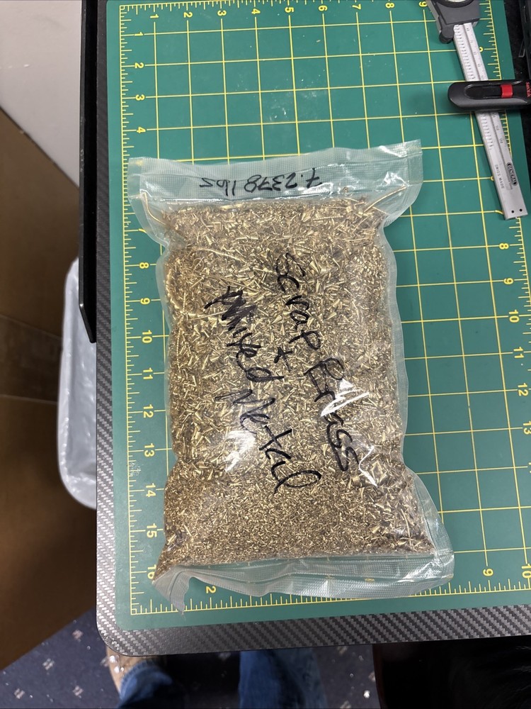 7.2378 Lbs Scrap Brass / Mixed Metals