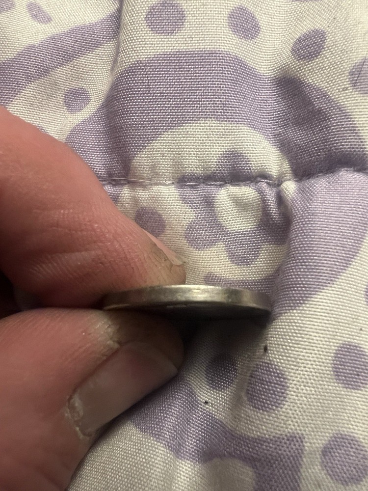 2 Sided Double Headed Nickel Front &Back both Heads 2 Different Years 2000/1982