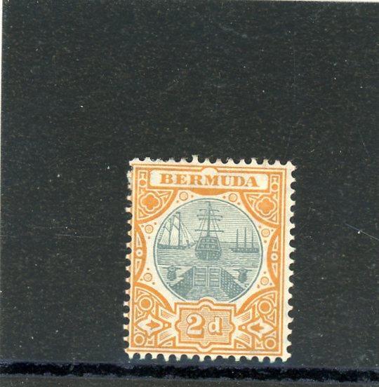 Bermuda 1906 Scott# 36 Mint Hinged