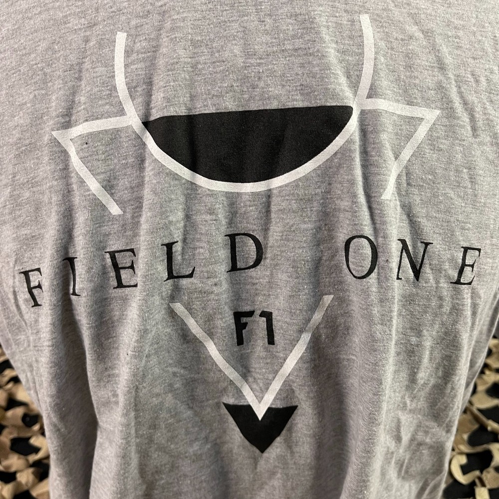 NEW Field One Basic T-Shirt - Grey - Medium