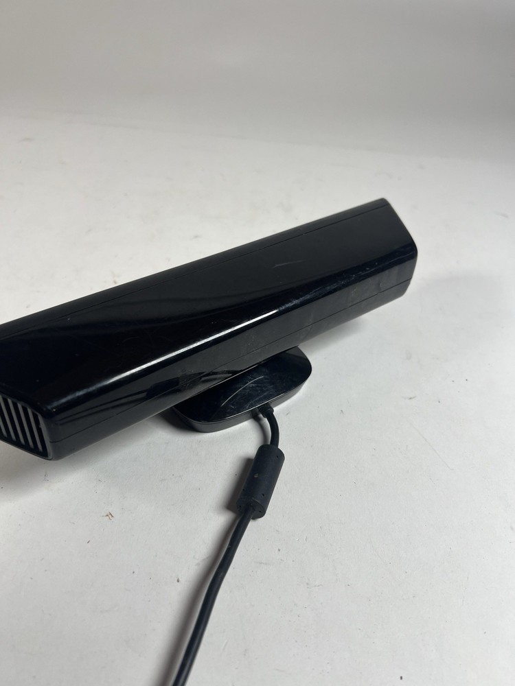 Official Microsoft Xbox 360 Black Kinect Sensor Bar Model 1414 - TESTED