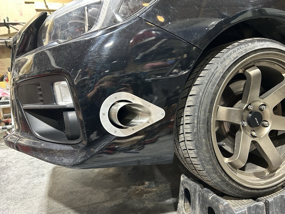 2015-2021 WRX Bumper Exit Exhaust