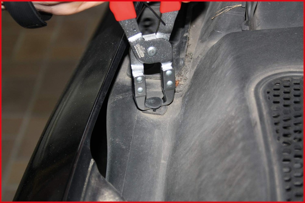 KS TOOLS Clip Pliers, Straight