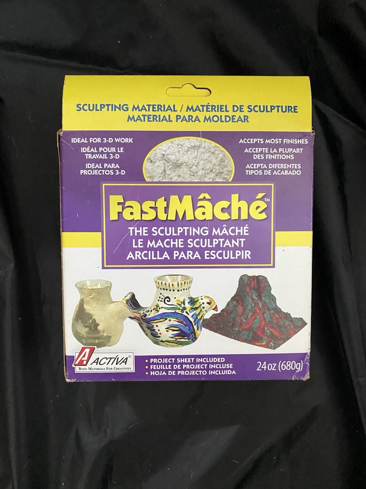 Activa Fast Mache Sculpting Material 24oz ~ NIB