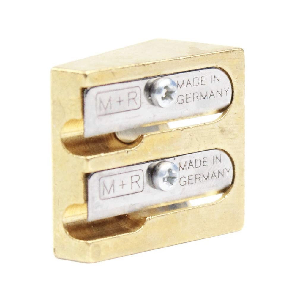 Mobius+Ruppert M+R Classic 0603 2-Hole Sharpener 0603, Gold