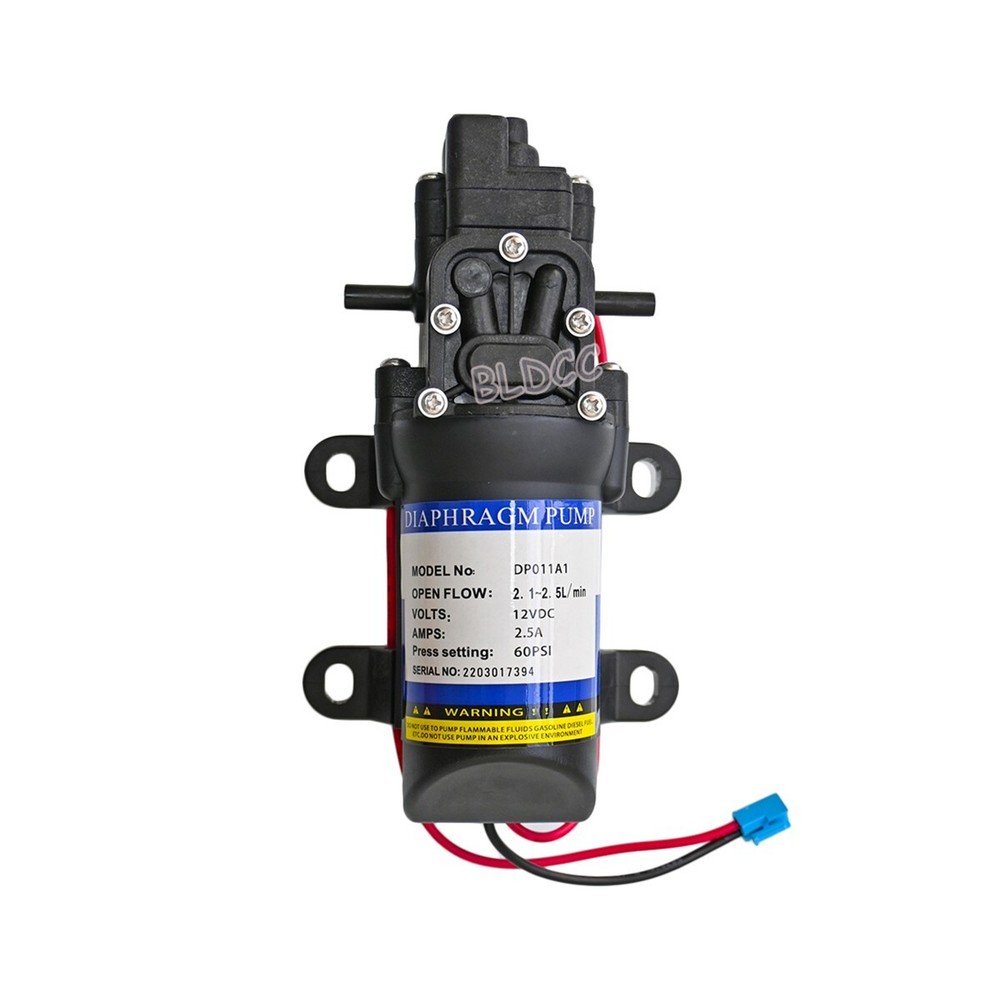 DC 12V 60PSI Micro Electric Diaphragm Misting Self Priming Pump Automatic Switch