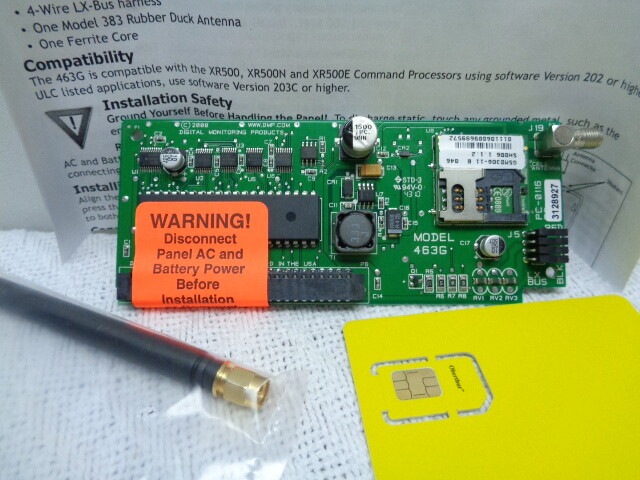 DMP  463G Digital Cellular Alarm Communicator