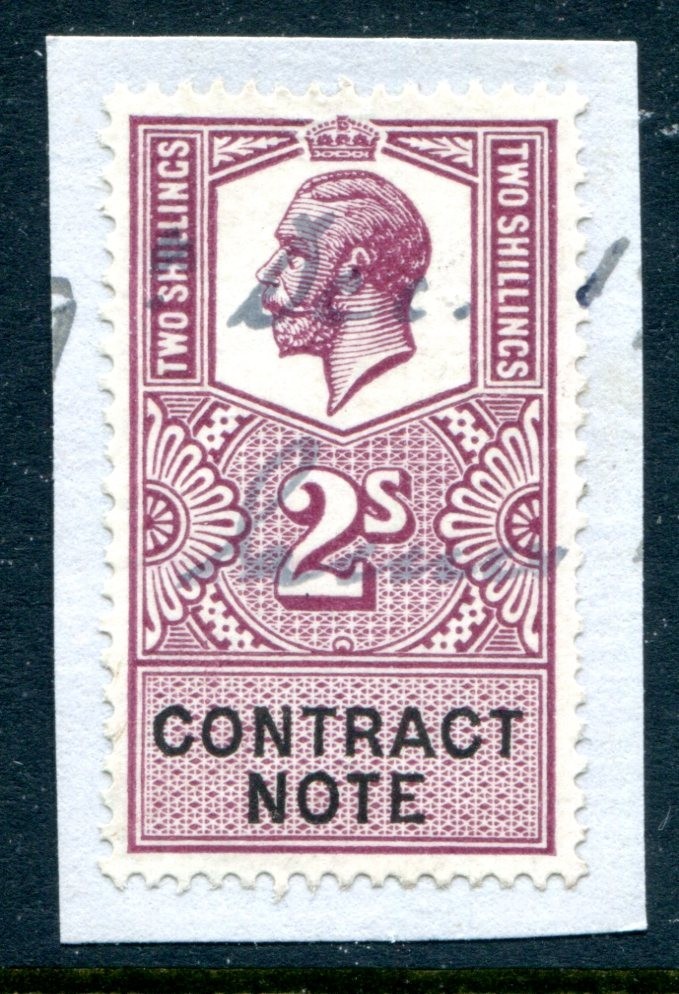 Great Britain Revenue Contract Note